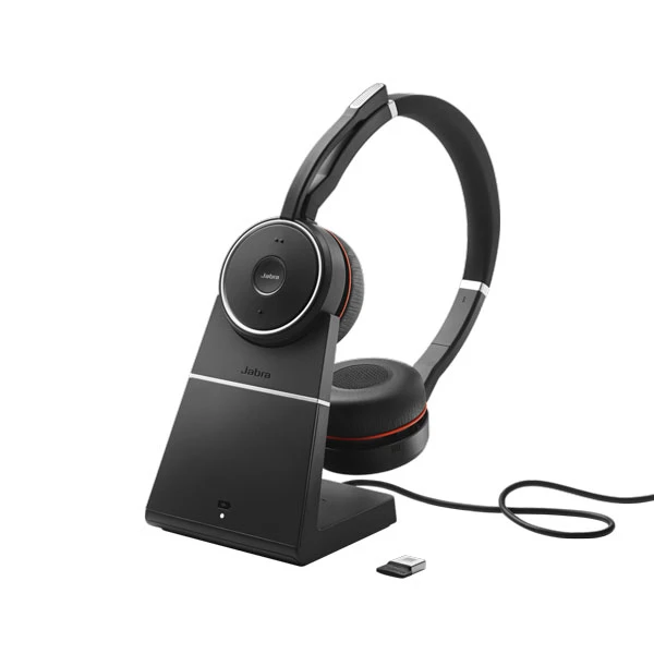 Tai nghe Jabra Evolve 75 SE - MS Stereo with Charging Stand | 7599-842-199
