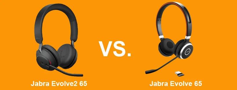 So sánh tai nghe Jabra Evolve2 65 vs Evolve 65