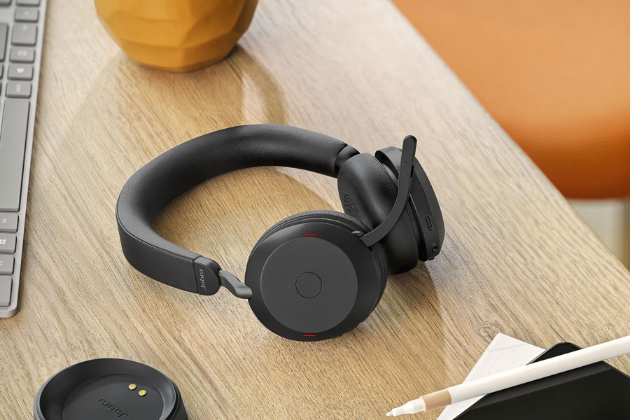 Tai nghe không dây Jabra Evolve2 75 USB-A UC, Đen