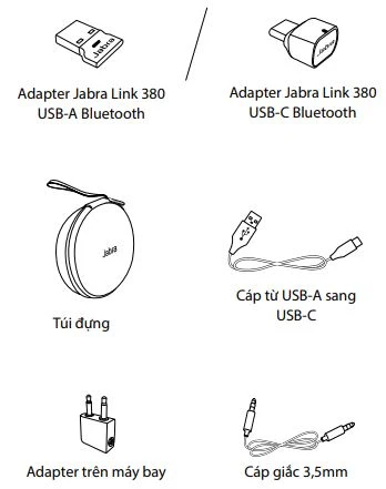 Các phụ kiện kèm theo