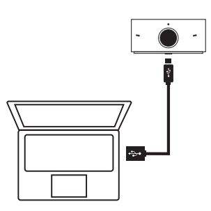 Kết nối trực tiếp máy tính với camera Jabra PanaCast bằng cáp USB 1,5 m/5 ft đi kèm.