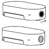 Làm cách nào để sử dụng vỏ bảo mật trên Jabra PanaCast 20?