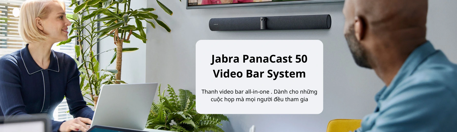 Thiết bị hội nghị truyền hình Jabra PanaCast 50 Video Bar System