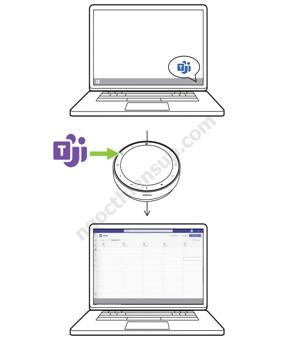 Đưa Microsoft Teams ra trước