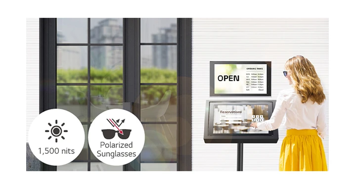 Đặc điểm nổi bật của màn hình LED ngoài trời LG 22XE1J-B