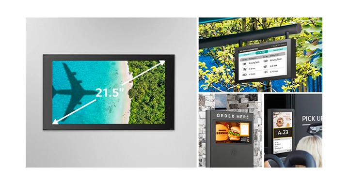 Kích thước màn hình đa năng 21,5 inch