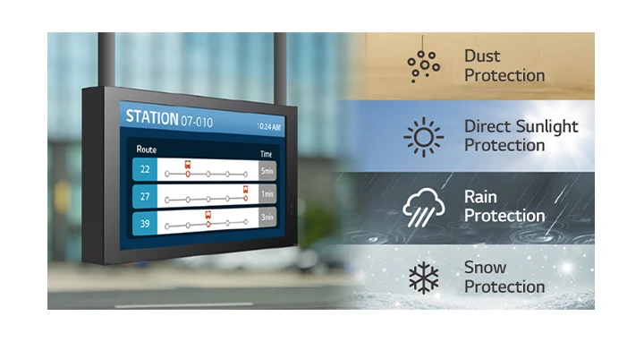 Bảo vệ an toàn với thiết kế IP56