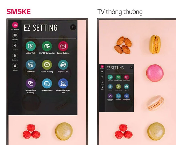 Giao diện đồ họa (GUI) cho B2B và cài đặt dễ dàng