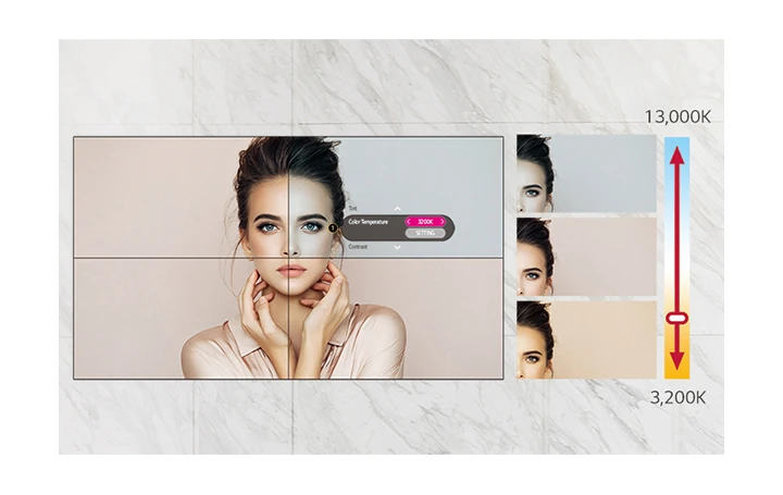 Điều chỉnh màu sắc dễ dàng