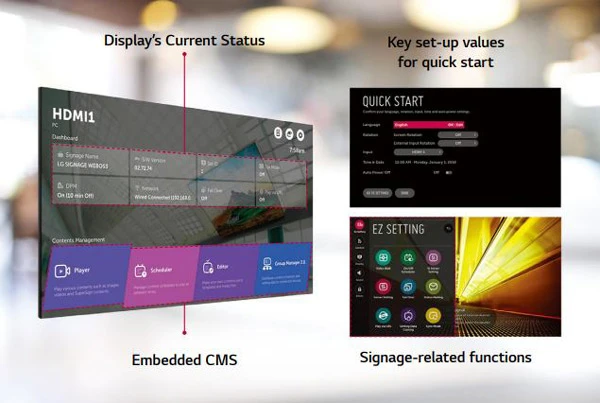Cấu trúc menu trực quan