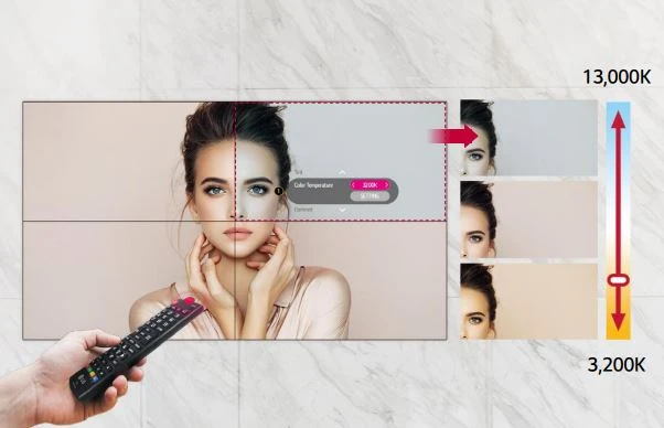 Điều chỉnh màu sắc dễ dàng