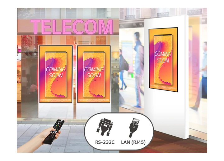 Điều khiển nhiều màn hình bằng điều khiển từ xa