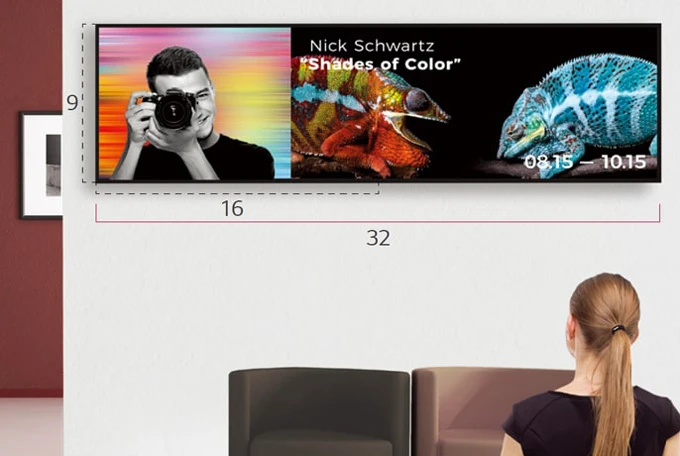 Các đặc điểm nổi bật của màn hình Signage siêu dài LG 88BH7G