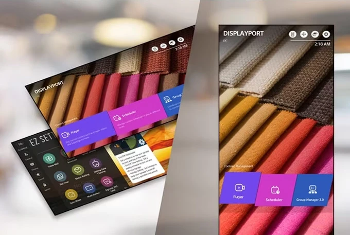 Menu thân thiện với người dùng