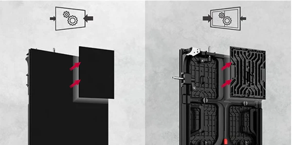 Cài đặt & Bảo trì phía trước hoặc phía sau