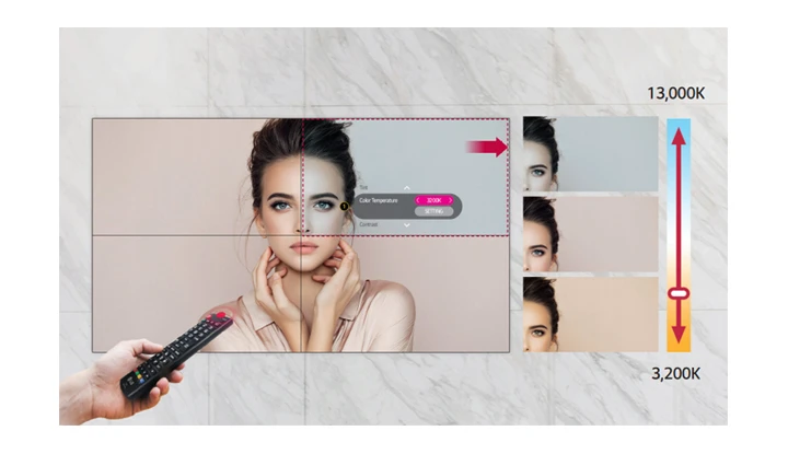 Điều chỉnh màu sắc dễ dàng