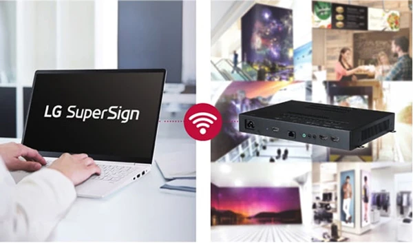 Khả năng tương thích với Giải pháp LG SuperSign