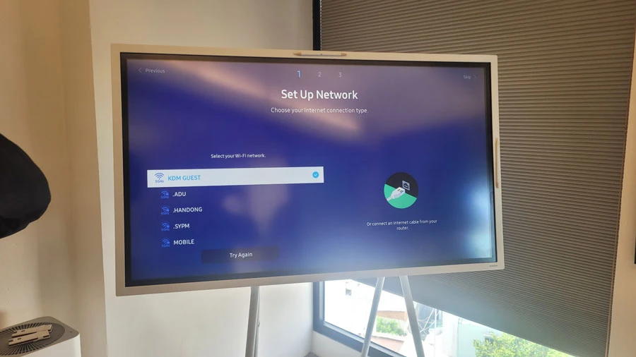 Màn hình tương tác Samsung Flip 55" LH55WMBWBGCXXV