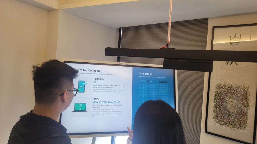 Màn hình tương tác Samsung Flip 55" LH55WMBWBGCXXV