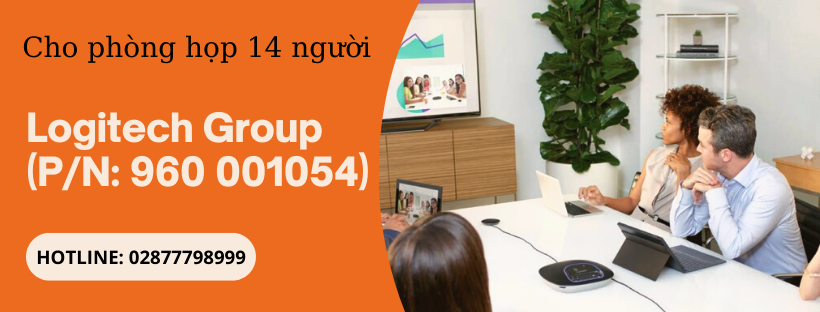 Logitech Group (P/N: 960 001054) - Cho phòng họp 14 người