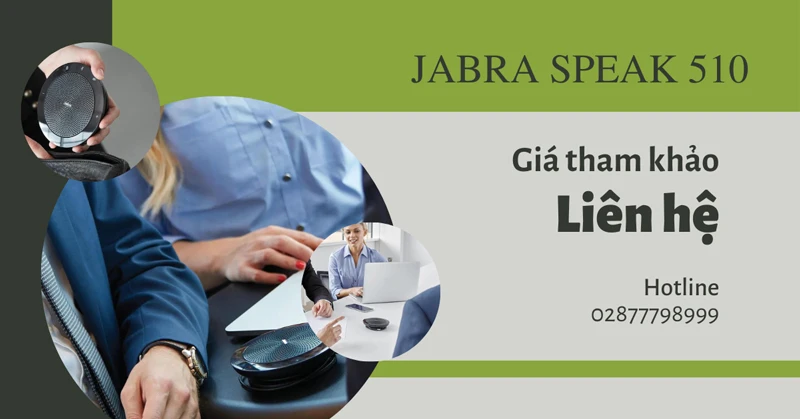 Loa Jabra Speak 510 giá bao nhiêu 2022? Có phải là loa hội nghị giá rẻ đáng mua nhất?