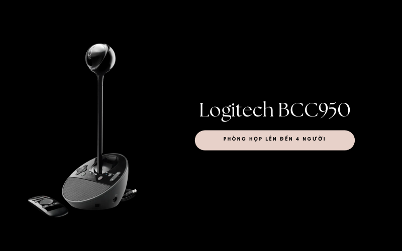 Camera hội nghị truyền hình Logitech BCC950
