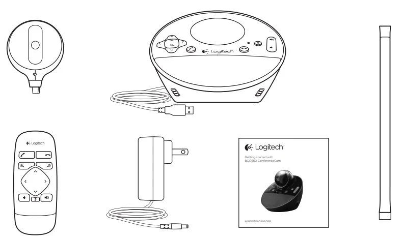 Camera hội nghị truyền hình Logitech BCC950