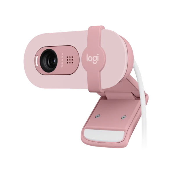 Webcam hội nghị Logitech Brio 100| Màu: Hồng