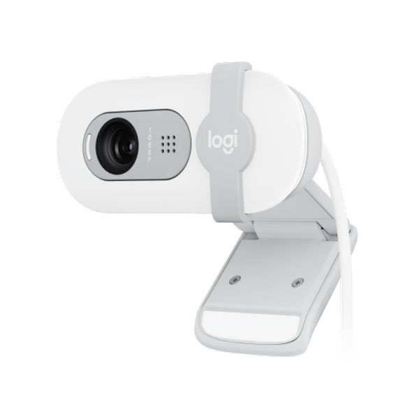 Webcam hội nghị Logitech Brio 100| Màu: Trắng nhạt