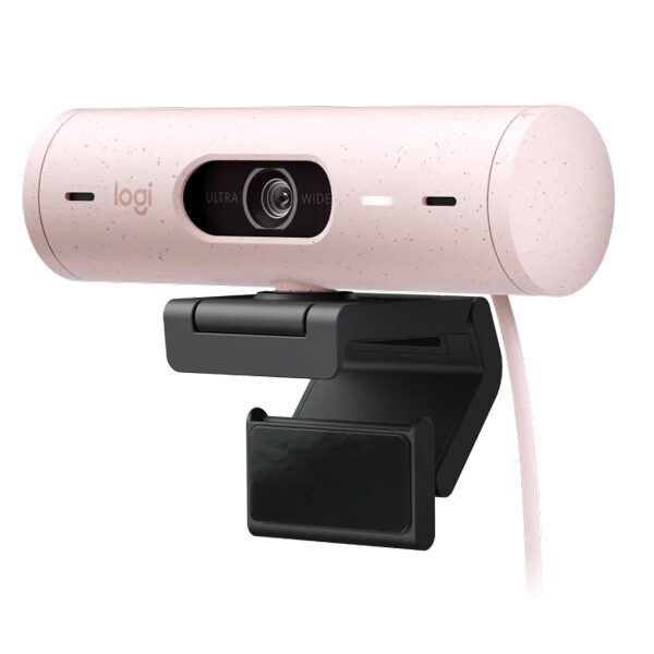 Webcam hội nghị Logitech Brio 500 - Màu Rose (Hồng)