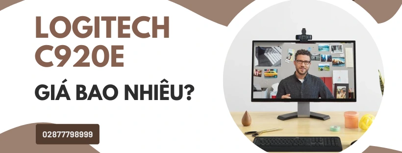 Webcam Logitech C920e giá bao nhiêu?