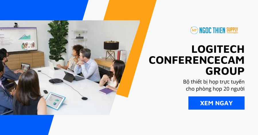 Sơ lược về camera hội nghị truyền hình Logitech Conferencecam Group