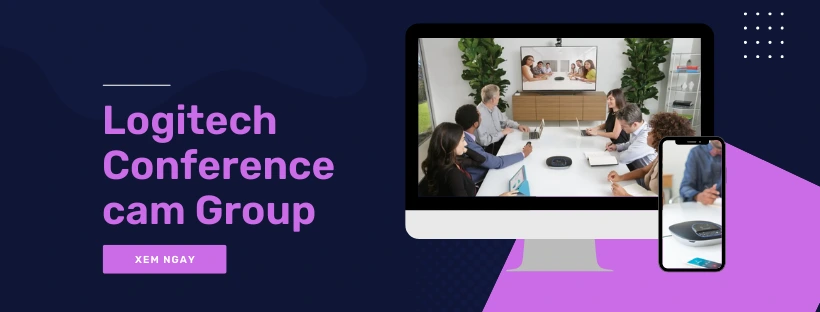 Camera hội nghị truyền hình Logitech Conferencecam Group