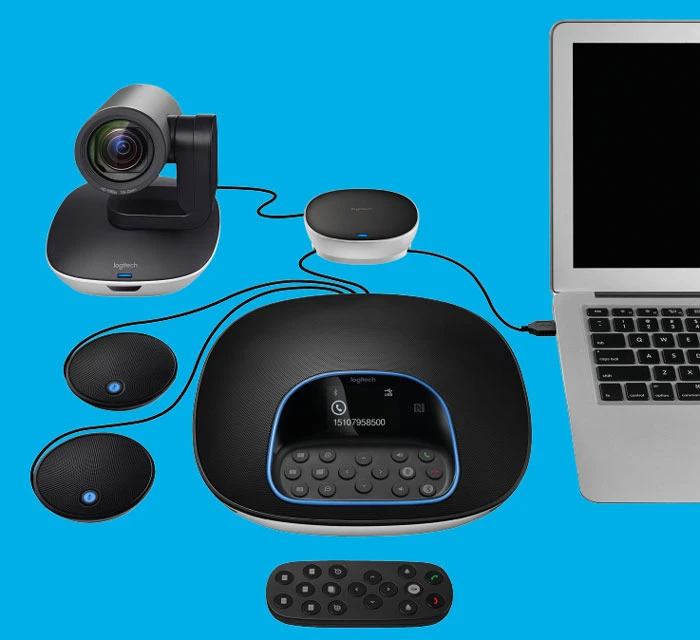 Thiết bị hội nghị truyền hình Logitech GROUP