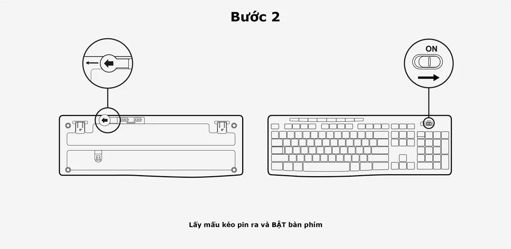 Cách thiết lập Logitech MK295