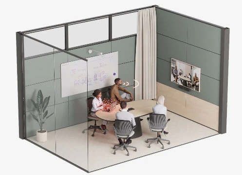 Phân biệt giữa giọng nói và tiếng ồn không mong muốn, như tiếng quạt hoặc tiếng gõ bàn phím, đồng thời áp dụng tính năng xử lý âm thanh nâng cao để giọng nói được nghe rõ ràng trong khi tiếng ồn bị loại bỏ.