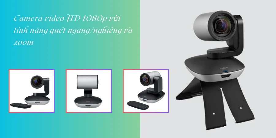 Camera hội nghị truyền hình Logitech PTZ Pro 2