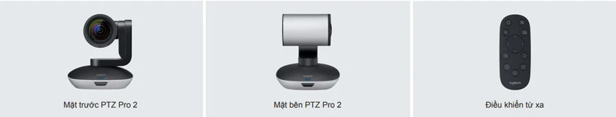 Các tính năng và lợi ích chính của Logitech PTZ Pro 2