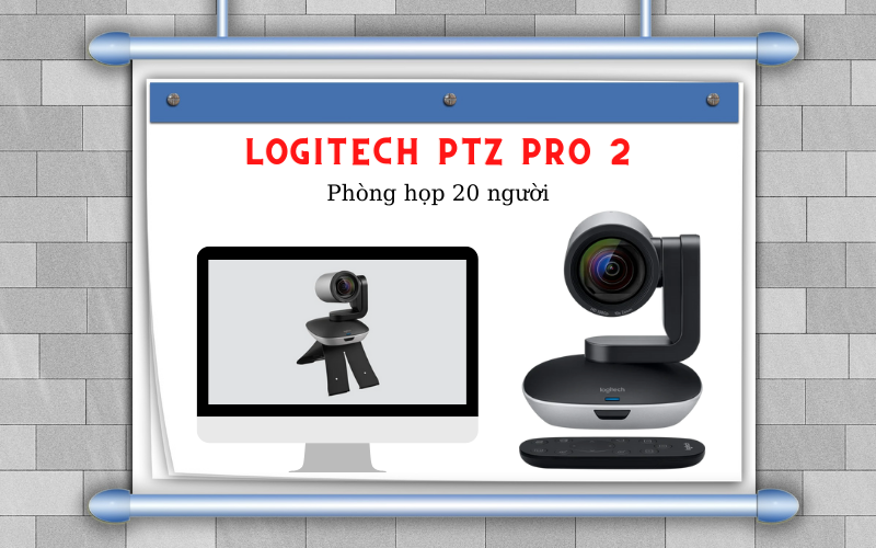 Camera hội nghị truyền hình Logitech PTZ Pro 2