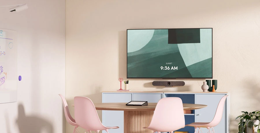 Tổng quan về thiết bị hội nghị Logitech Rally Bar Huddle