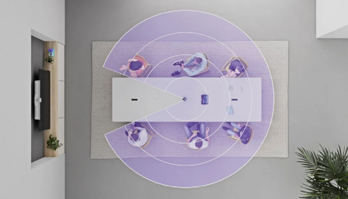 Nhìn và nghe rõ ràng trong các phòng lớn hơn