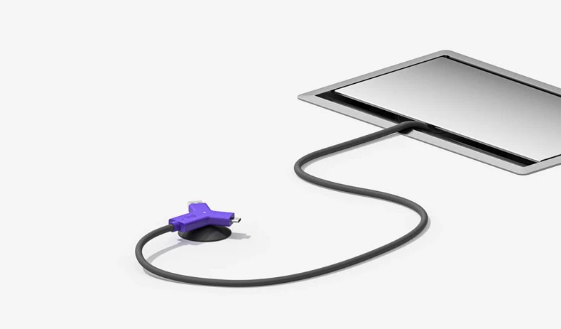 Dây sẵn sàng cho lỗ khoan