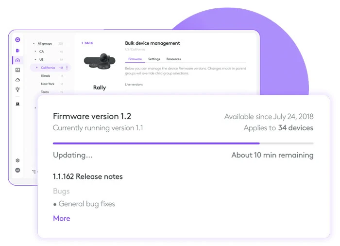 Các tính năng của Logitech Sync