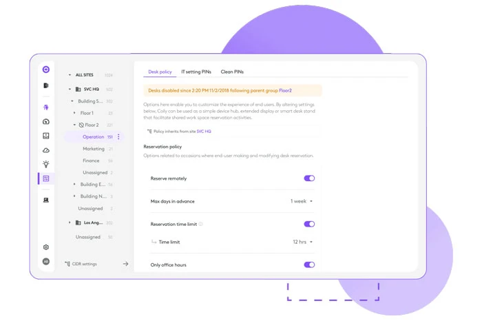Quản lý chính sách về nơi làm việc