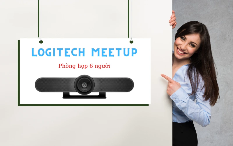 Camera hội nghị truyền hình Logitech MeetUp