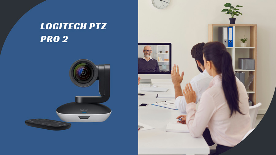 Camera họp trực tuyến Logitech PTZ Pro 2