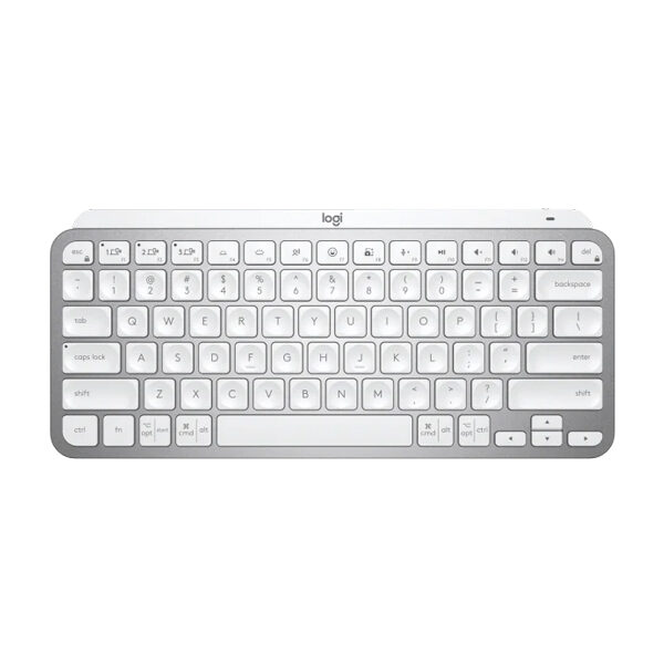 Bàn phím Logitech MX keys mini for business - Màu Pale Gray (Xám nhạt)