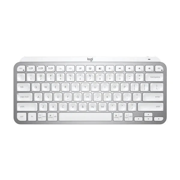Bàn phím Logitech MX keys mini for business - Màu Pale Gray (Xám nhạt)