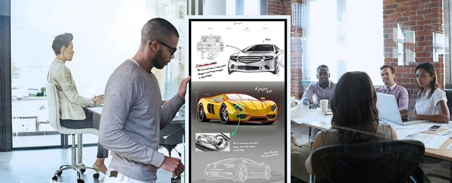 Màn hình tương tác thông minh Samsung Flip WM55H