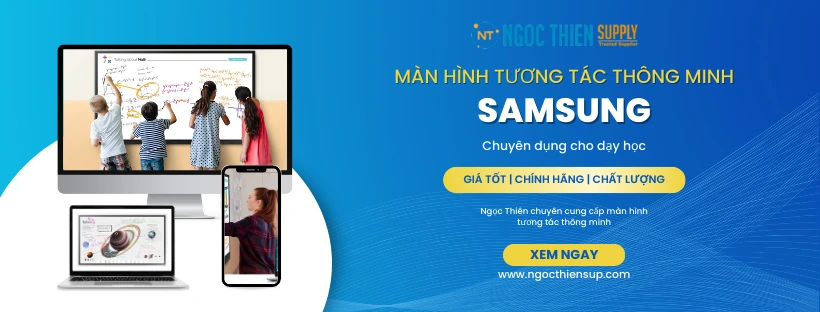 Màn hình tương tác thông minh Samsung cho dạy học